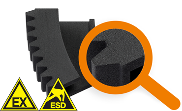 Plástico antiestático para impressão 3D iglidur i8-ESD