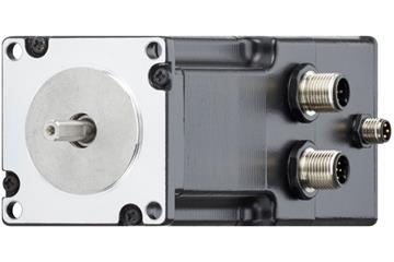 Motor de passo drylin® E com conector, encoder e travão, NEMA 23