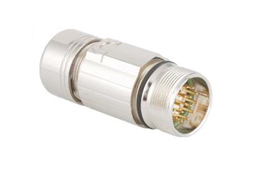 Conector standard, série A, acoplamento de sinais M23