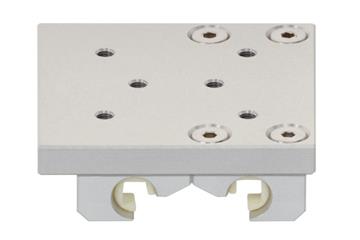 Carruagem drylin® W para calhas curvas, WWB, quadrado, plano curvo