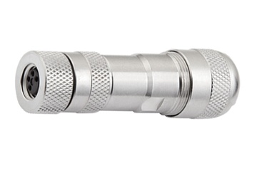 Conetor fêmea Binder M8, 6.0.8.0 mm, com malha, ligação roscada, IP67, certificação UL