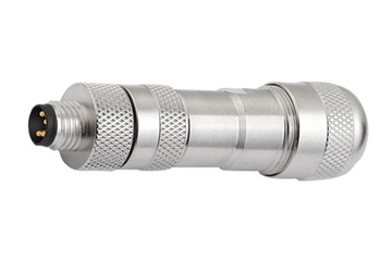 Conetor Binder M8, 6.0.8.0 mm, com malha, ligação roscada, IP67, certificação UL