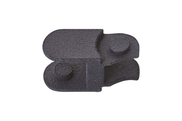 Ligação da calha drylin® Q para a calha articulada E2 micro