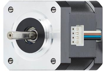 Motor de passo drylin® E com fios entrançados, NEMA 17