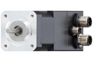 Motor de passo drylin® E com conector, encoder e travão, NEMA 17