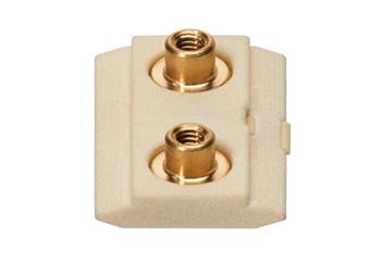 Patim deslizante prismático drylin® N, tamanho 27, polímero deslizante com pré carga iglidur® J