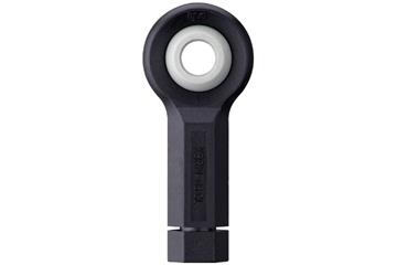 Terminal de rótula com rosca fêmea igubal® KBLM CL, calota esférica em iglidur® J4, dimensões métricas