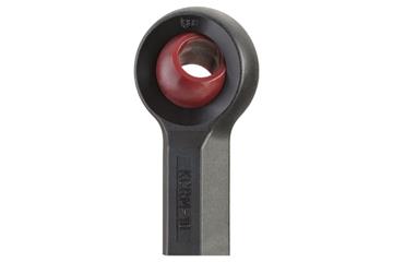 Terminal de rótula com rosca fêmea igubal® KCLM, calota esférica em iglidur® R, dimensões métricas