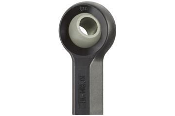 Terminal de rótula com rosca fêmea igubal® EBLM, calota esférica em iglidur® J4, dimensões métricas