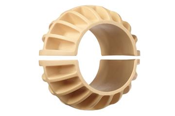 Calota esférica bipartida com baixo nível de absorção de humidade igubal® JKM-GT, dimensões métricas