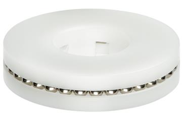 Rolamentos de esferas axiais xiros® B180, dupla carreira de esferas, esferas em aço inoxidável, dimensões métricas