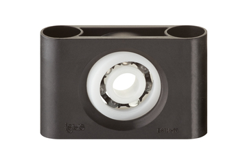 Chumaceiras com rolamentos de esferas xiros® ESTM, autoajustáveis, esferas em vidro, dimensões métricas