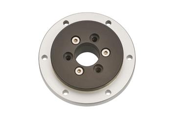 Anel rotativo iglidur® PRT-01, corpo em alumínio, elementos deslizantes fabricados em iglidur® J