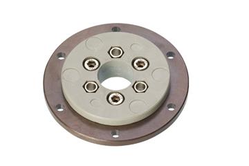 Anel rotativo iglidur® PRT-02, anel exterior fabricado em plástico iguton G, anel interior fabricado em iglidur® J4