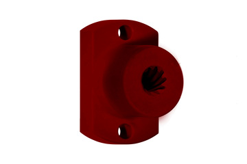 Porca dryspin® com flange, facetada, rosca de passo rápido, RFLM