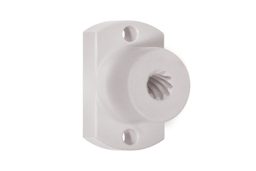 Porca dryspin® com flange, facetada, rosca de passo rápido, A180FRM