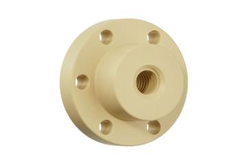 Porca trapezoidal drylin® com flange, WFLM