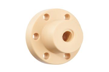 Porca trapezoidal drylin® com flange, múltiplas roscas, JFRM