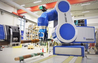 Robô para plataforma de perfuração