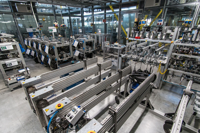 -Laboratório de testes dos componentes drytech® com os bancos de ensaio para aplicações lineares