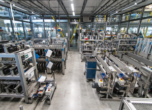 Laboratório para testes de casquilhos