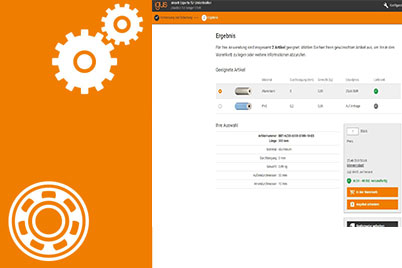 Configurador de rolos-guia xiros®
