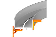 Sistema de fornecimento de energia rotativo com terminais