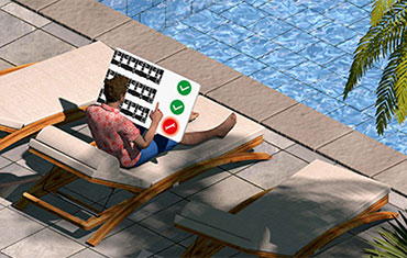 Daily maintenance recommendation with isense