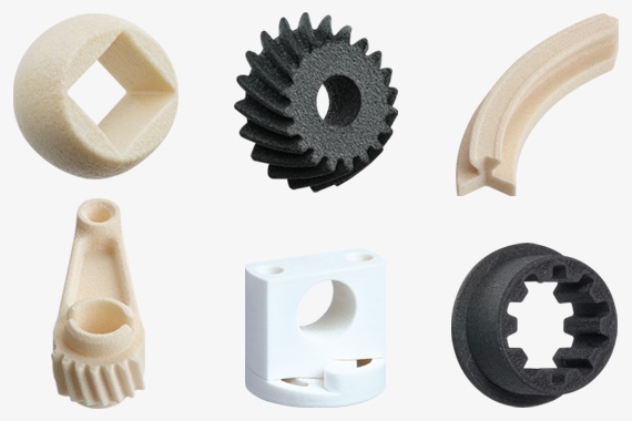 Componentes impressos em 3D