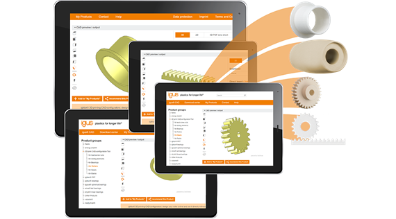 Configure peças impressas em 3D