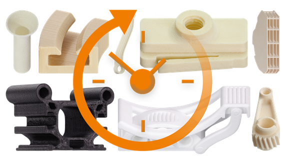Calcule a duração de vida de peças impressas em 3D