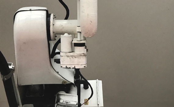 Rodas dentadas impressas em 3D num servomotor