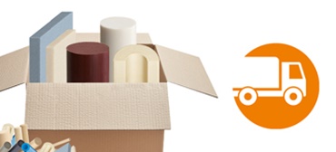 Entrega dos componentes maquinados