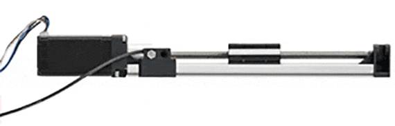 Módulo linear com motor