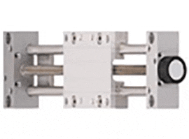 Módulo acionado por fuso na versão em aço inoxidável