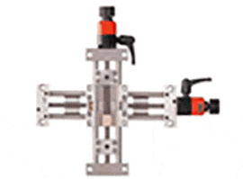 Módulo XY múltipla em aço inoxidável