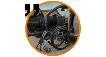 Sistema de carregamento de cadeira de rodas