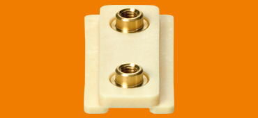 Patins lineares de baixo perfil drylin® N em plástico sólido