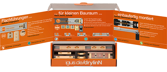 Amostra grátis de guias lineares de baixo perfil