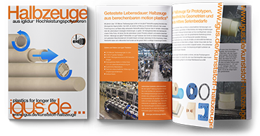 Folheto de varões e placas iglidur