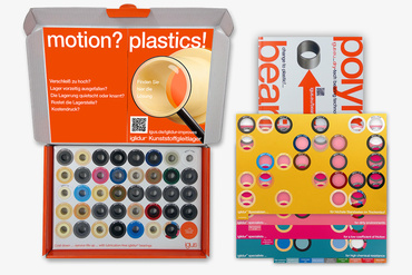 Caixa de amostras iglidur melhorada com modelos e catálogo de casquilhos auto-lubrificados