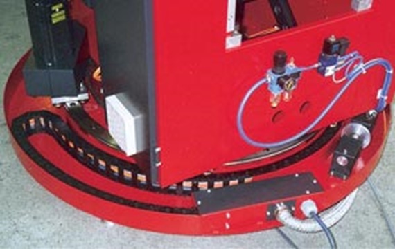 Série 250, E2 média num robô com 360° de movimento rotativo RBR