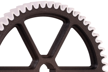 Fabrico aditivo de dois componentes