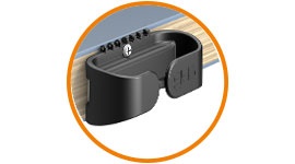 Calhas articuladas de escritório OCO.20