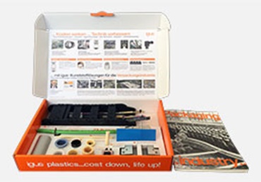 Caixa de amostras para a indústria de embalagens