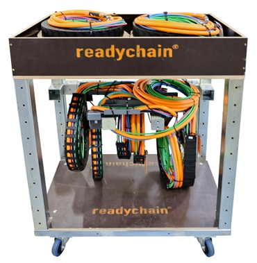Foto de exemplo da readychain® rack