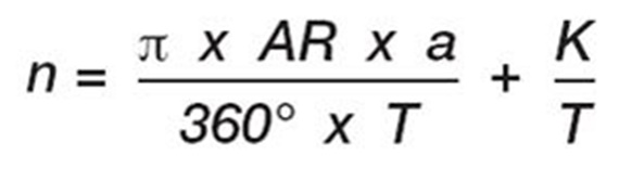 Fórmula para encontrar o número de elos
