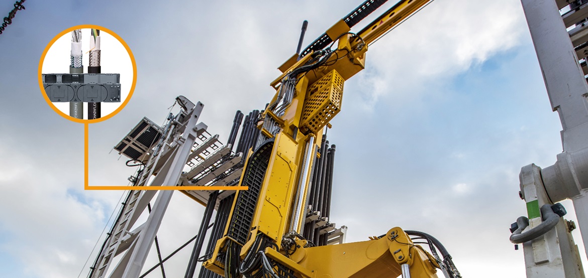 Manipulação de tubos com produtos igus